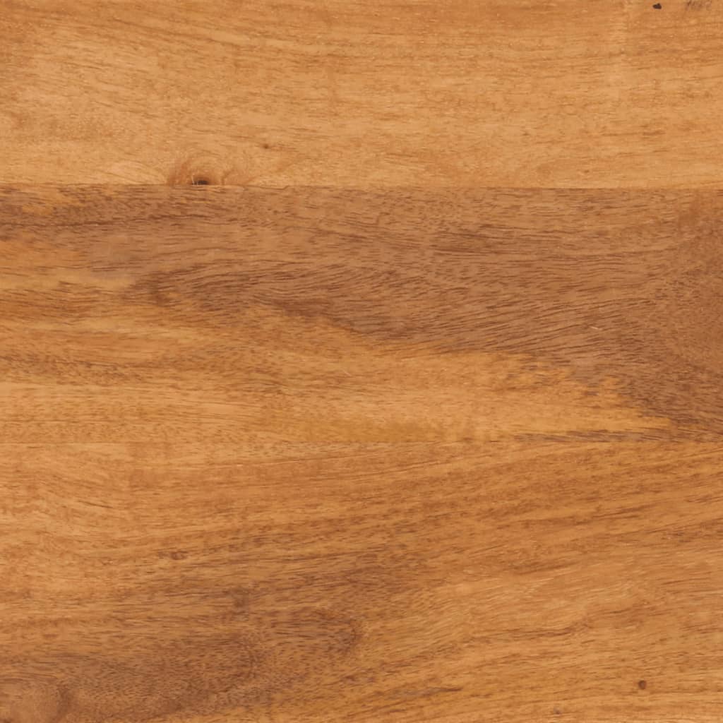Έπιπλο Τηλεόρασης Καφέ/Μαύρο 100x33,5x46 εκ. Μασίφ Ξύλο Μάνγκο