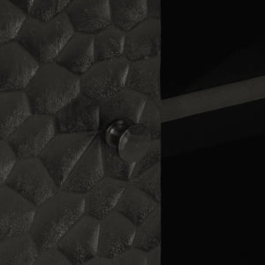 Έπιπλο Τηλεόρασης Μαύρο 105 x 33 x 46 εκ. από Μασίφ Ξύλο Μάνγκο