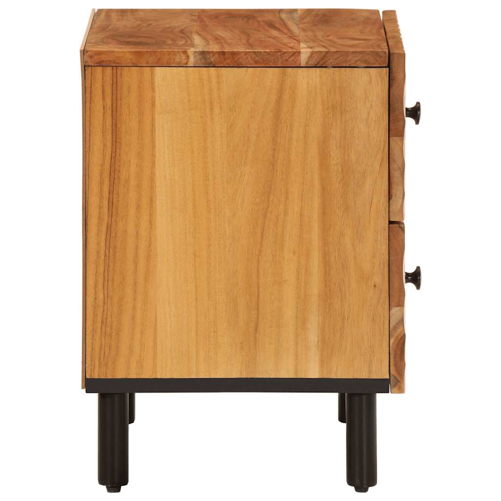Κομοδίνο 40 x 33 x 46 εκ. από Μασίφ Ξύλο Ακακίας
