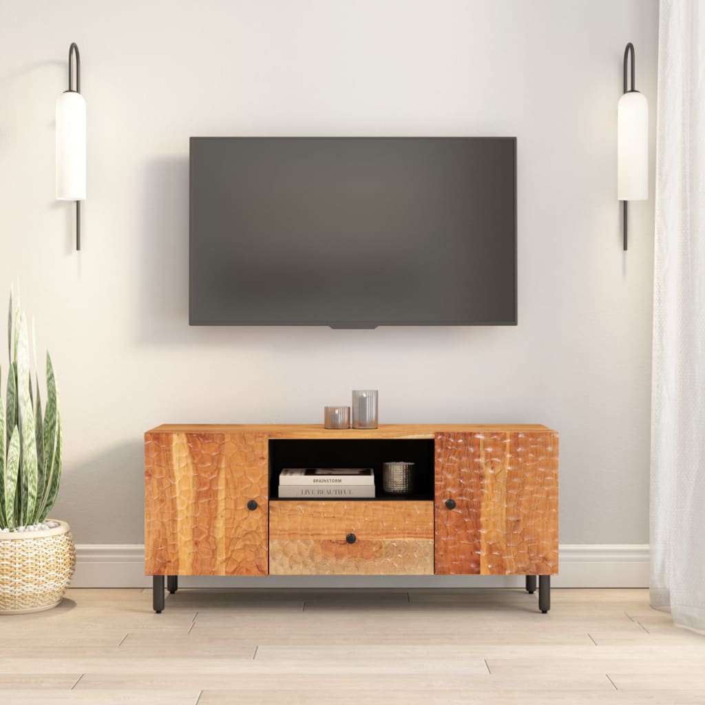 Έπιπλο Τηλεόρασης 105 x 33 x 46 εκ. από Μασίφ Ξύλο Ακακίας - Pakobazaar