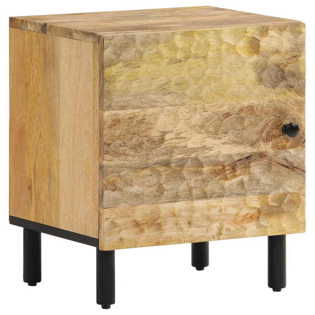 Κομοδίνα 2 τεμ. 40 x 33 x 46 εκ. από Μασίφ Ξύλο Μάνγκο