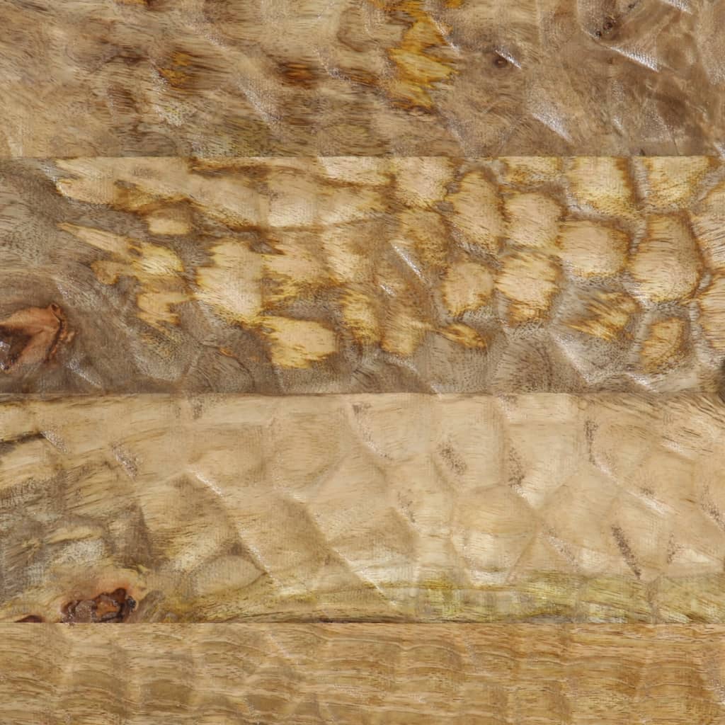 Κομοδίνα 2 τεμ. 40 x 33 x 46 εκ. από Μασίφ Ξύλο Μάνγκο
