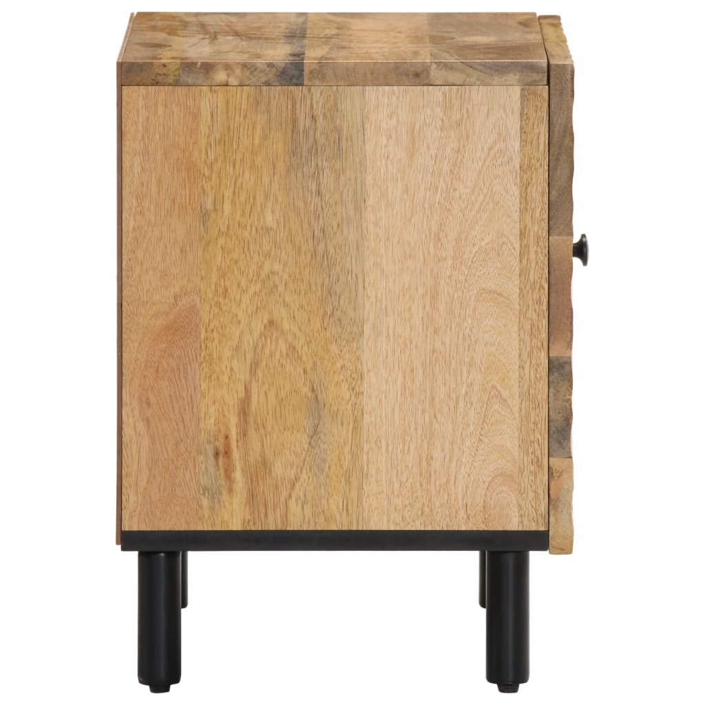 Κομοδίνα 2 τεμ. 40 x 33 x 46 εκ. από Μασίφ Ξύλο Μάνγκο