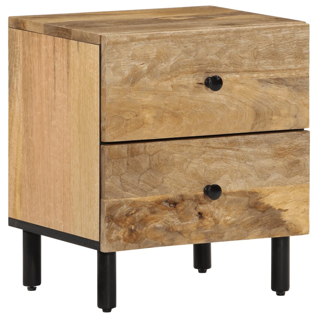 Κομοδίνο 40 x 33 x 46 εκ. από Μασίφ Ξύλο Μάνγκο - Pakobazaar