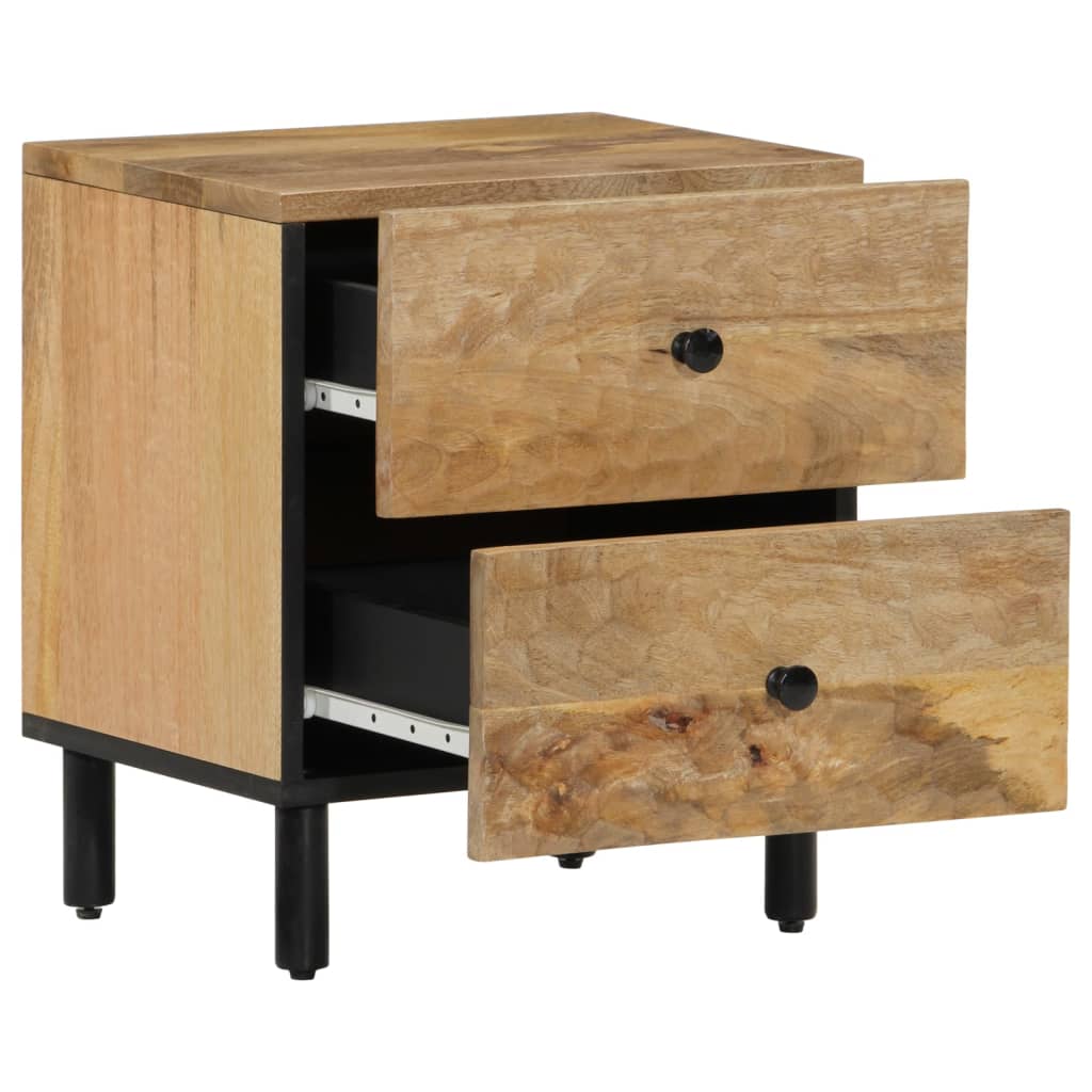 Κομοδίνο 40 x 33 x 46 εκ. από Μασίφ Ξύλο Μάνγκο - Pakobazaar