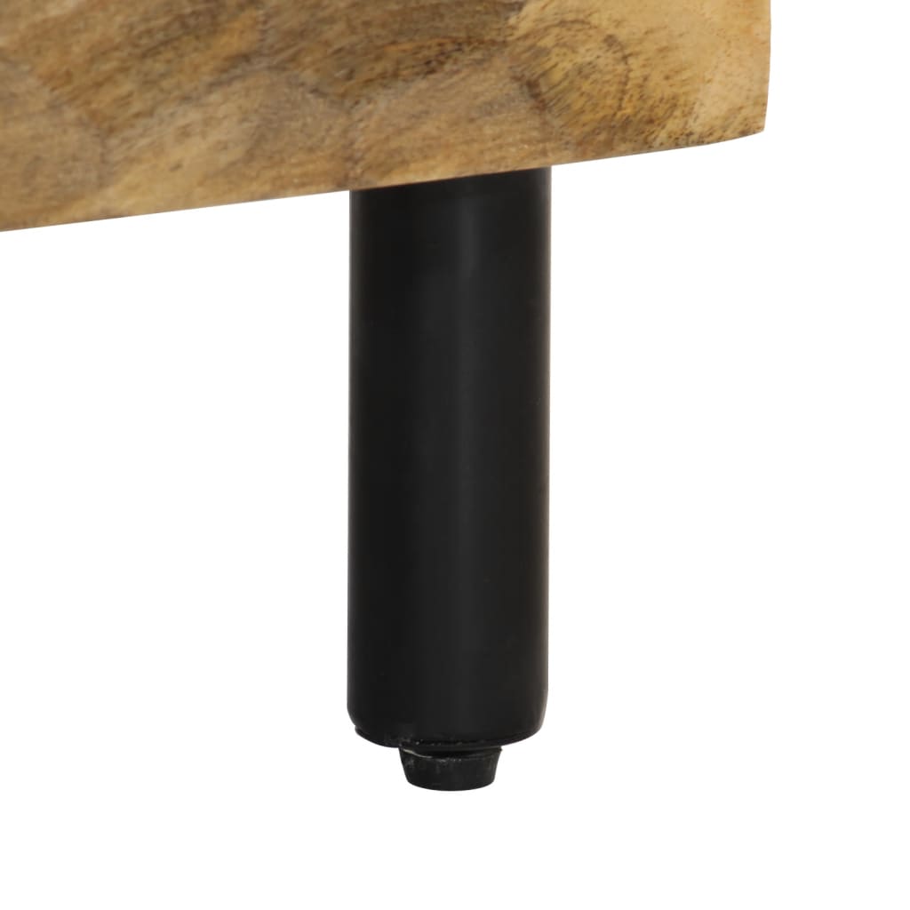 Κομοδίνα 2 τεμ. 40 x 33 x 46 εκ. από Μασίφ Ξύλο Μάνγκο