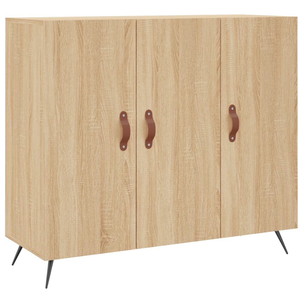 Ντουλάπι Sonoma δρυς 90x34x80 εκ. Επεξεργασμένο Ξύλο