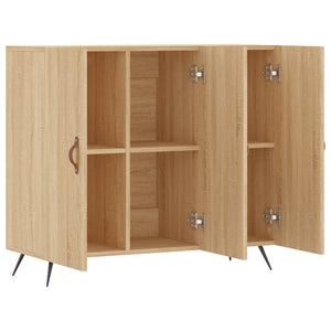 Ντουλάπι Sonoma δρυς 90x34x80 εκ. Επεξεργασμένο Ξύλο