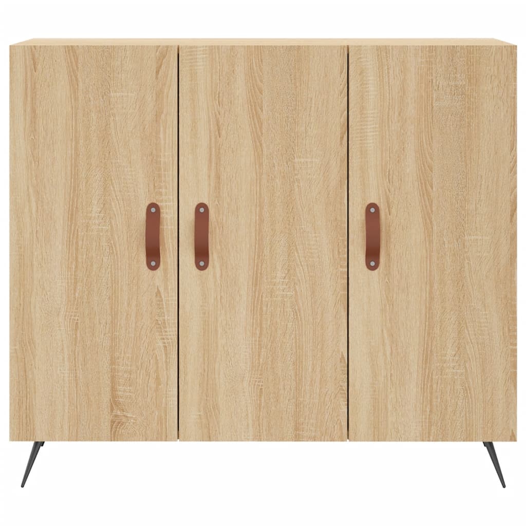 Ντουλάπι Sonoma δρυς 90x34x80 εκ. Επεξεργασμένο Ξύλο