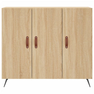 Ντουλάπι Sonoma δρυς 90x34x80 εκ. Επεξεργασμένο Ξύλο