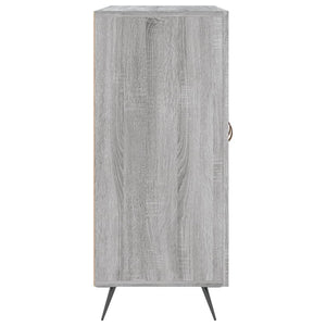 Ντουλάπι Γκρι Sonoma 90 x 34 x 80 εκ. από Επεξεργασμένο Ξύλο