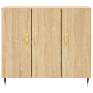 Ντουλάπι Sonoma δρυς 90x34x80 εκ. Επεξεργασμένο Ξύλο