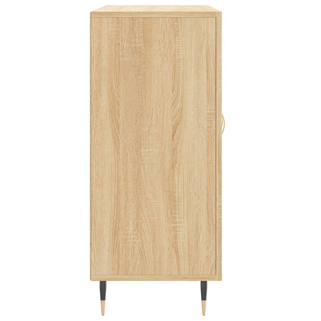 Ντουλάπι Sonoma δρυς 90x34x80 εκ. Επεξεργασμένο Ξύλο