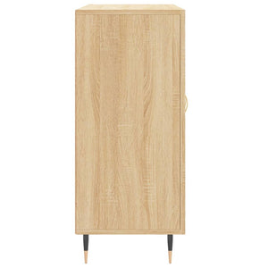 Ντουλάπι Sonoma δρυς 90x34x80 εκ. Επεξεργασμένο Ξύλο