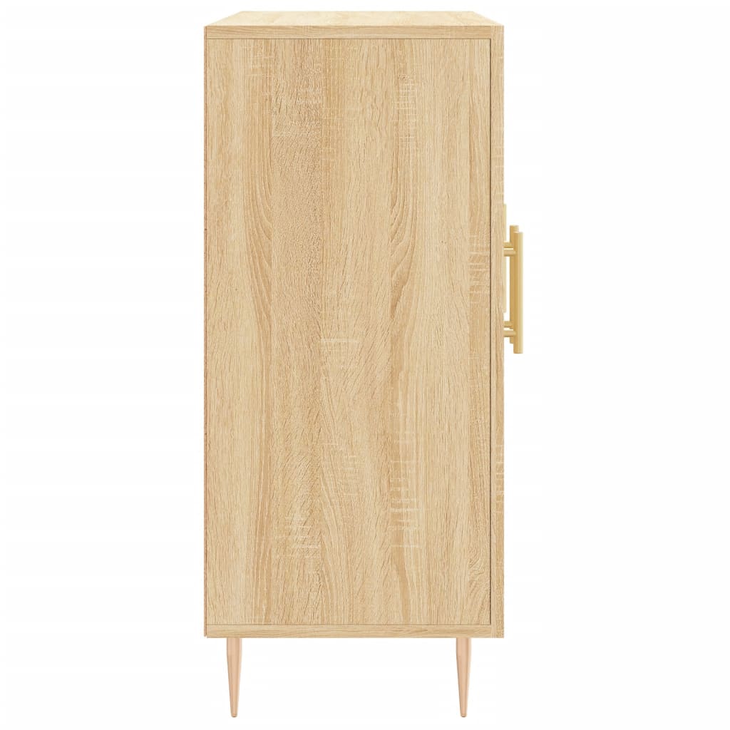 Ντουλάπι Sonoma δρυς 90x34x80 εκ. Επεξεργασμένο Ξύλο
