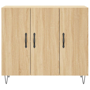Ντουλάπι Sonoma δρυς 90x34x80 εκ. Επεξεργασμένο Ξύλο