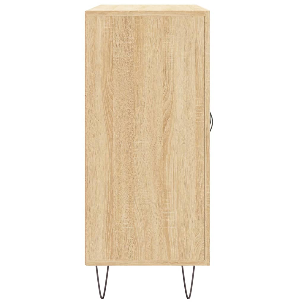 Ντουλάπι Sonoma δρυς 90x34x80 εκ. Επεξεργασμένο Ξύλο