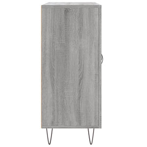Ντουλάπι Γκρι Sonoma 90 x 34 x 80 εκ. από Επεξεργασμένο Ξύλο - Pakobazaar