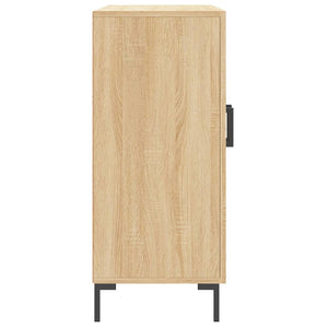 Ντουλάπι Sonoma δρυς 90x34x80 εκ. Επεξεργασμένο Ξύλο - Pakobazaar