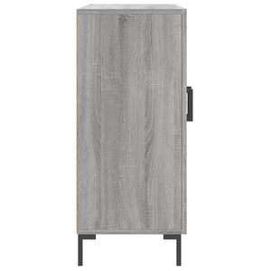 Ντουλάπι Γκρι Sonoma 90 x 34 x 80 εκ. από Επεξεργασμένο Ξύλο - Pakobazaar