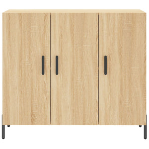 Ντουλάπι Sonoma δρυς 90x34x80 εκ. Επεξεργασμένο Ξύλο
