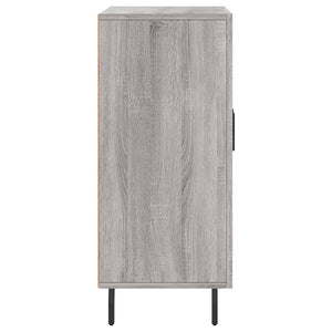 Ντουλάπι Γκρι Sonoma 90 x 34 x 80 εκ. από Επεξεργασμένο Ξύλο