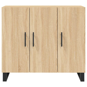Ντουλάπι Sonoma δρυς 90x34x80 εκ. Επεξεργασμένο Ξύλο - Pakobazaar