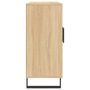 Ντουλάπι Sonoma δρυς 90x34x80 εκ. Επεξεργασμένο Ξύλο - Pakobazaar