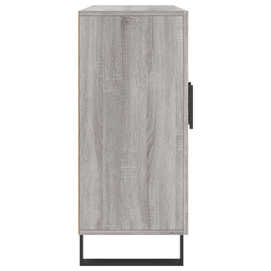 Ντουλάπι Γκρι Sonoma 90 x 34 x 80 εκ. από Επεξεργασμένο Ξύλο - Pakobazaar