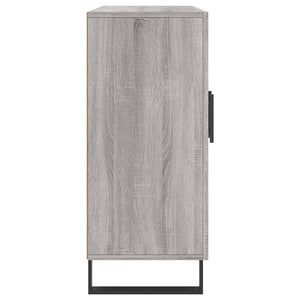 Ντουλάπι Γκρι Sonoma 90 x 34 x 80 εκ. από Επεξεργασμένο Ξύλο - Pakobazaar