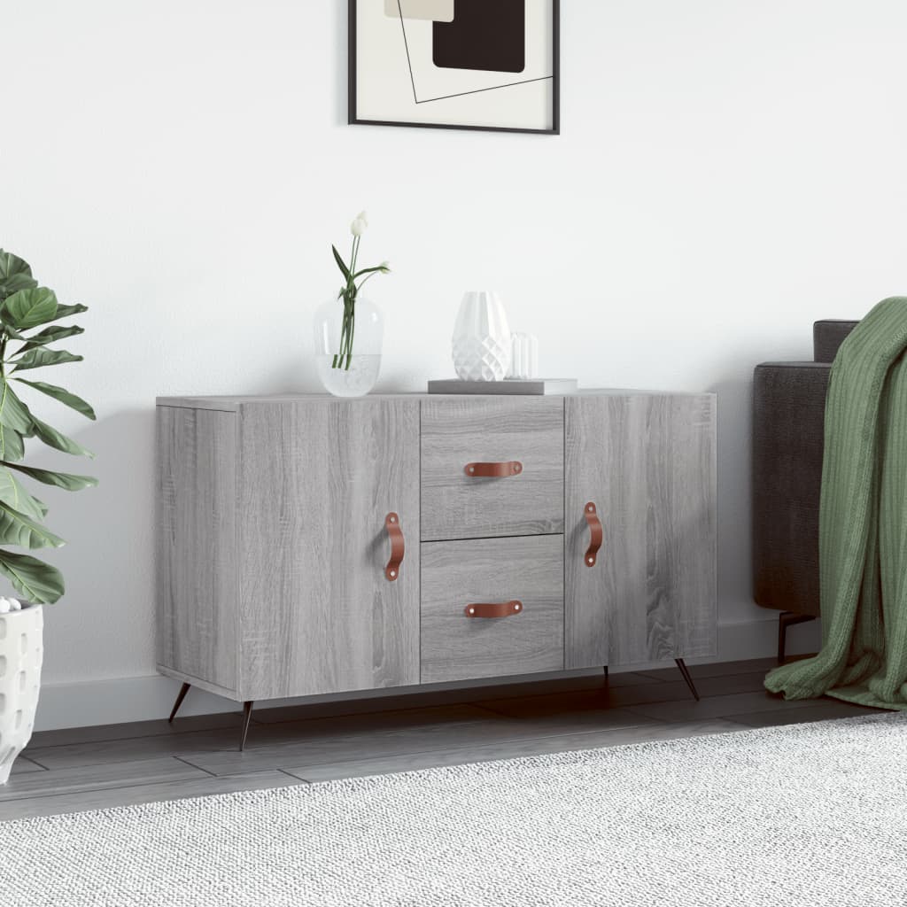 Μπουφές Γκρι Sonoma 100 x 36 x 60 εκ. από Επεξεργασμένο Ξύλο