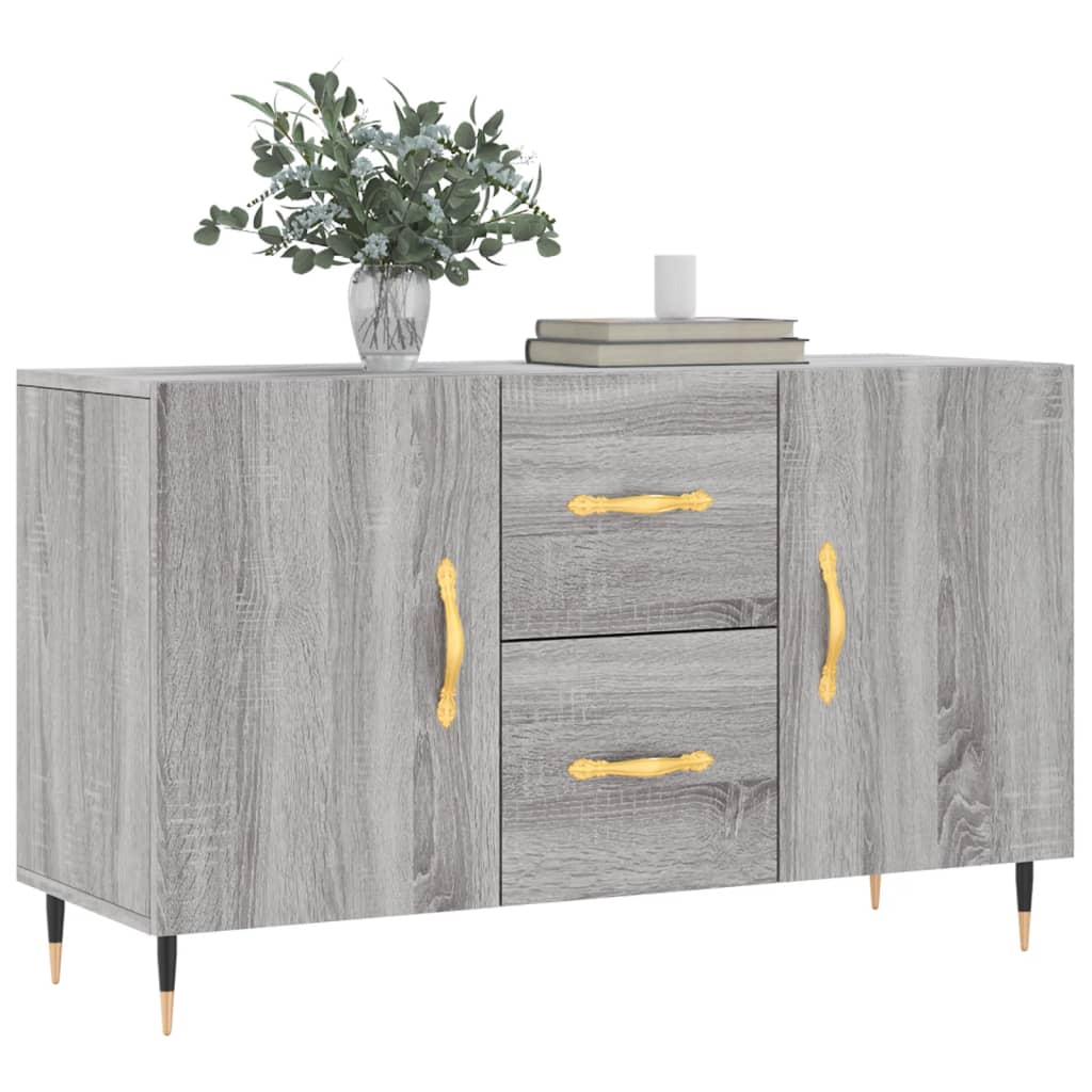 Μπουφές Γκρι Sonoma 100 x 36 x 60 εκ. από Επεξεργασμένο Ξύλο