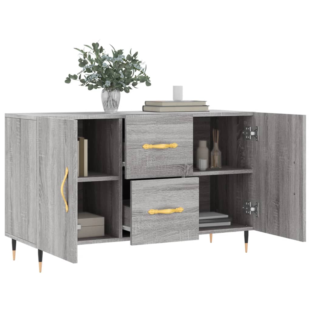 Μπουφές Γκρι Sonoma 100 x 36 x 60 εκ. από Επεξεργασμένο Ξύλο