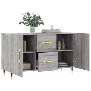 Μπουφές Γκρι Sonoma 100 x 36 x 60 εκ. από Επεξεργασμένο Ξύλο