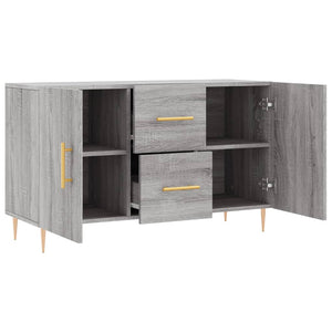 Μπουφές Γκρι Sonoma 100 x 36 x 60 εκ. από Επεξεργασμένο Ξύλο - Pakobazaar