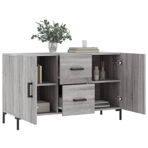 Μπουφές Γκρι Sonoma 100 x 36 x 60 εκ. από Επεξεργασμένο Ξύλο