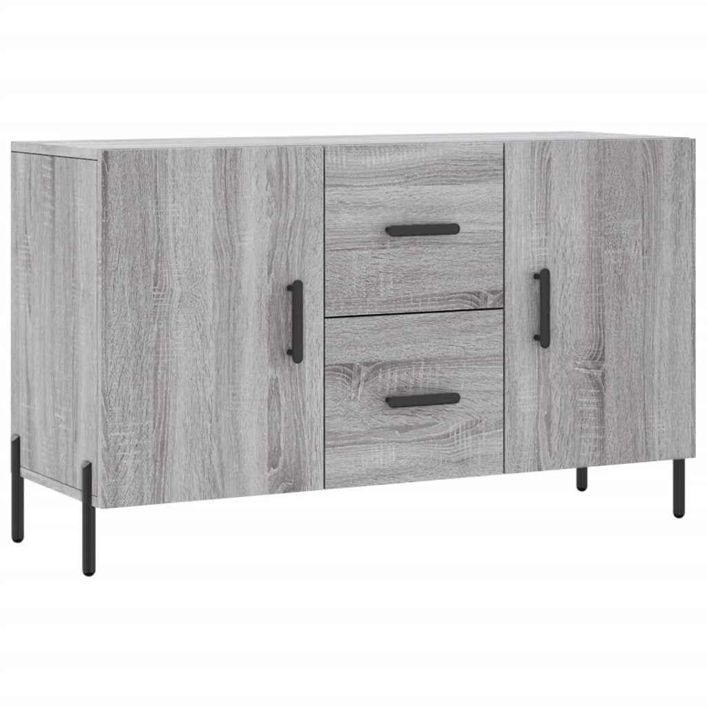 Μπουφές Γκρι Sonoma 100 x 36 x 60 εκ. από Επεξεργασμένο Ξύλο - Pakobazaar