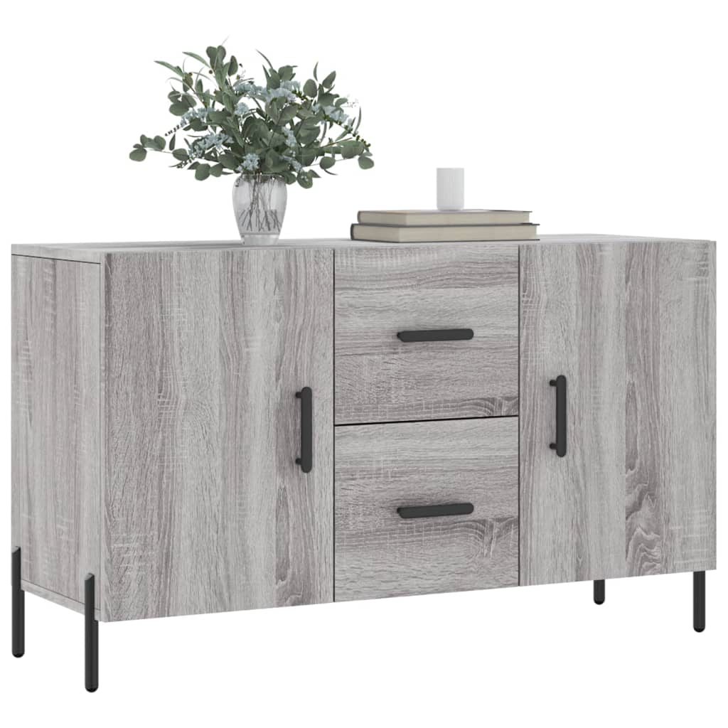 Μπουφές Γκρι Sonoma 100 x 36 x 60 εκ. από Επεξεργασμένο Ξύλο - Pakobazaar