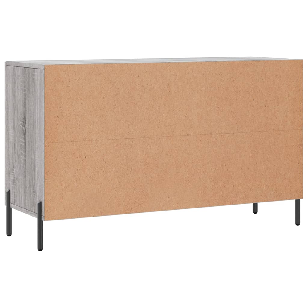 Μπουφές Γκρι Sonoma 100 x 36 x 60 εκ. από Επεξεργασμένο Ξύλο - Pakobazaar