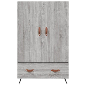 Ντουλάπα Γκρι Sonoma 69,5 x 31 x 115 εκ. από Επεξεργασμένο Ξύλο