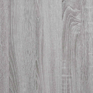 Ντουλάπα Γκρι Sonoma 69,5 x 31 x 115 εκ. από Επεξεργασμένο Ξύλο