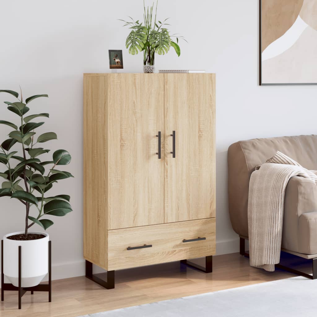 Ντουλάπα Sonoma Δρυς 69,5 x 31 x 115 εκ. από Επεξεργασμένο Ξύλο