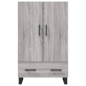 Ντουλάπα Γκρι Sonoma 69,5 x 31 x 115 εκ. από Επεξεργασμένο Ξύλο