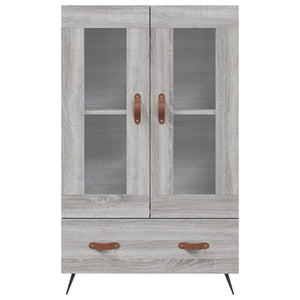 Ντουλάπα Γκρι Sonoma 69,5 x 31 x 115 εκ. από Επεξεργασμένο Ξύλο