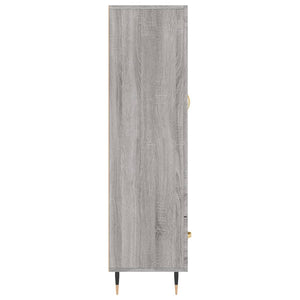Ντουλάπα Γκρι Sonoma 69,5 x 31 x 115 εκ. από Επεξεργασμένο Ξύλο