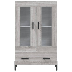 Ντουλάπα Γκρι Sonoma 69,5 x 31 x 115 εκ. από Επεξεργασμένο Ξύλο