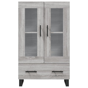 Ντουλάπα Γκρι Sonoma 69,5 x 31 x 115 εκ. από Επεξεργασμένο Ξύλο - Pakobazaar