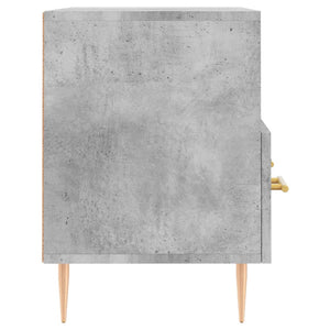 Έπιπλο Τηλεόρασης Γκρι Σκυροδέματος 80x36x50 εκ. Επεξεργ. Ξύλο - Pakobazaar