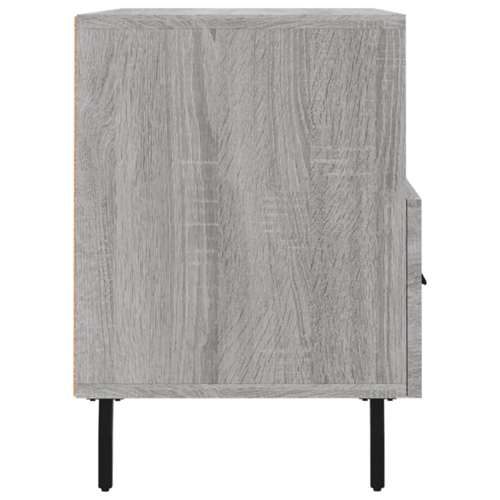 Έπιπλο Τηλεόρασης Γκρι Sonoma 80x36x50 εκ. από Επεξεργ. Ξύλο