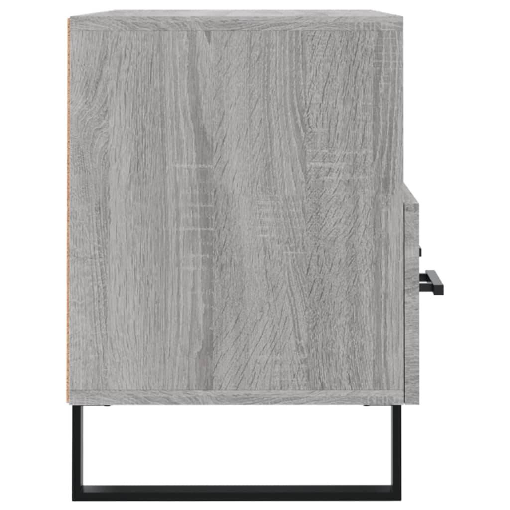 Έπιπλο Τηλεόρασης Γκρι Sonoma 80x36x50 εκ. από Επεξεργ. Ξύλο